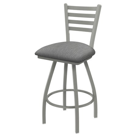 Holland Bar Stool Co 36" Swivel X-Tall Bar Stool, Nickel Finish, Graph Seat X410